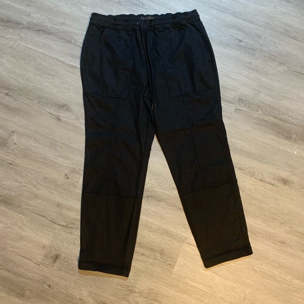Sanctuary Standard Surplus Drawstring Hiker Black Pants Women's Size‎ 33 NWT